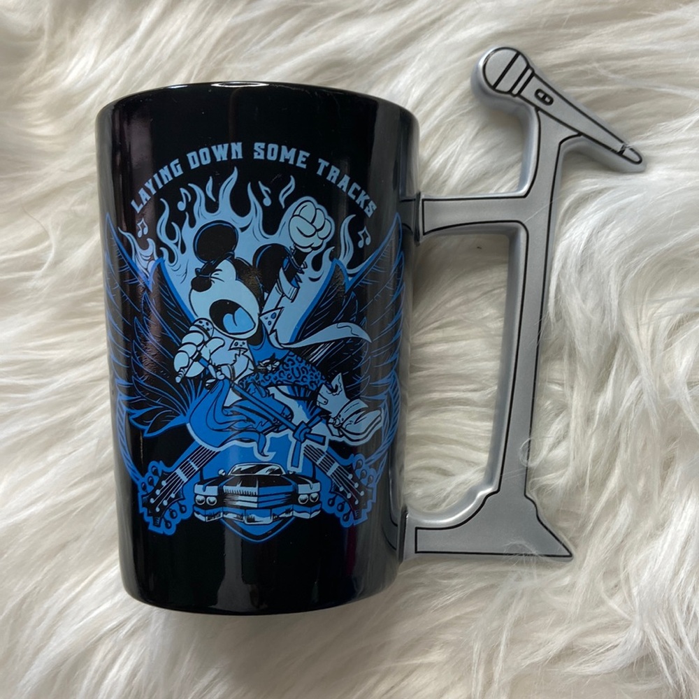 Disney Parks Long Live Rock & Roll Coffee Tea Mug Cup